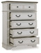 Blendon - Five Drawer Chest - Two-tone