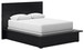 Londer - Queen Panel Bed - Black