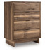Chirason - Four Drawer Chest - Brown