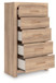 Kinlanni - Five Drawer Chest - Tan