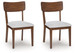Tameride - Dining Upholstered Side Chair (Set of 2) - Brown