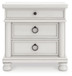 Rowlenstown - Three Drawer Night Stand