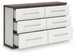 Kendanport - Six Drawer Dresser