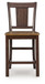 Rylandeen - Barstool (Set of 2) - Light Brown / Dark Brown