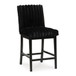 Mervannie - Upholstered Barstool (Set of 2) - Black