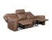 Barron Brown Manual Reclining Sofa by Steve Silver BAR800SN