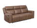 Barron Brown Manual Reclining Sofa by Steve Silver BAR800SN