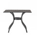 Arch Mesh Dining Table With Lightweight Frame - Black