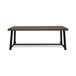 Outdoor Dining Table - Gray / Rustic Metal