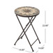 Silvester - End Table - Beige / Black