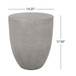 Outdoor Lightweight Concrete, Side Table - Natural