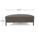 Pt Limon - Outdoor Coffee Table Half Round Design