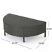 Pt Limon - Outdoor Coffee Table Half Round Design