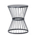 Lassen - Modern Outdoor Side Table With Hourglass Design