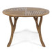 Hermosa - Outdoor Acacia Wood Table Circular Design