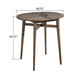 Outdoor Acacia Wood Bar Table With Slat Top