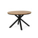 Outdoor Dining Table - Teak / Black