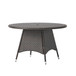 Corsica - Round Dining Table - Brown