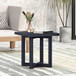 Ella - Square Side Table With Cross Stretcher Base