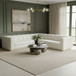 Modari - Sectional - Cream