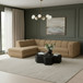 Modari - Sectional - Brown