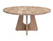 Natural Parota - Round Table - Light Brown