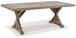 Beachcroft - Rect Dining Table W/Umb Opt