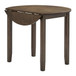 Damica - Round Dining Table - Walnut