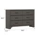 6 Drawer Dresser - Brown