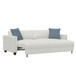 Pop Up Sleeper Sofa For Living Spaces - White