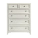 6 Drawer Chest With Knobs And Smooth Slides