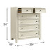 6 Drawer Chest With Knobs And Smooth Slides