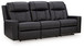Mackmenville - Reclining Sofa - Carbon