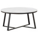 Donovan - Coffee Table With Round Top - White