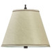 Table Lamps With Cone Shade (Set of 2) - Beige / Brown