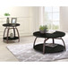 Starrett - 2 Piece Round Coffee Table Set - Charcoal