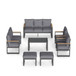 Modern Outdoor Sofa Set With Coffee Table