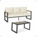 Modern Outdoor Sofa Set With Coffee Table