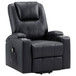 Macklin - Power Lift Massage Recliner With Heat And Dual Cupholders