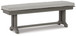 Visola - Bench with Cushion - Gray
