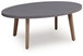 Harmony Headlands - Oval Cocktail Table - Natural / Gray