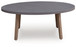 Harmony Headlands - Oval Cocktail Table - Natural / Gray