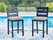 East Beach - Barstool (Set of 2) - Blue