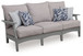 Cove Beach - Sofa With Cushion - Gray
