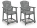 Sanctuary Beach - Barstool (Set of 2) - Dark Gray