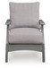 Cove Beach - Lounge Chair With Cushion (Set of 2) - Gray