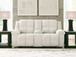 Orlen - Double Reclining Loveseat With Console - Winter
