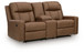 Mackmenville - Double Reclining Loveseat With Console