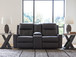 Mackmenville - Double Reclining Loveseat With Console