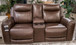 Gravier - Power Reclining Loveseat With Console / Adjustable Headrest - Cordova